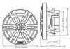 Marine Audio Szett, DS18 Top Sound Set, MRX1 erősítővel, 2 pár MP6 hangszóróval, fehér