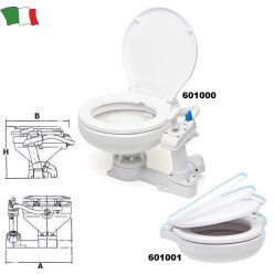WC manuális, GFN, rozsdamentes acél