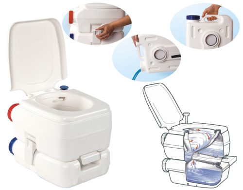 Bi-Pot Prémium Mobil WC