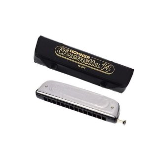 HOHNER 257/56 Chrometta 14 C kromatikus szájharmonika