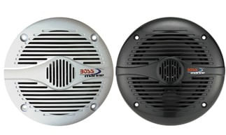 Hajóhangszóró, Boss Marine MR50, vízálló, fehér/fekete, 150W