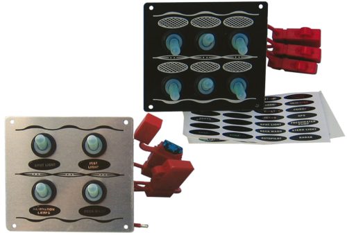 Alumínium Elektromos Panel 12V 16A