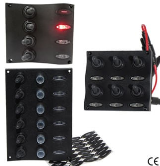 Elektromos Panel, GFN, Vízálló, LED Világítással