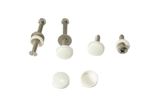 Csavar tartó sapkával, EVAL, nylon, 4,8-6 mm csavarokhoz