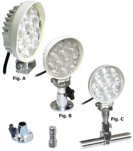 LED reflektor, GFN, hajó, 60W, rozsdamentes acél talppal