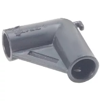 Bimini csőcsatlakozó 90 fok műag szürke 22 mm