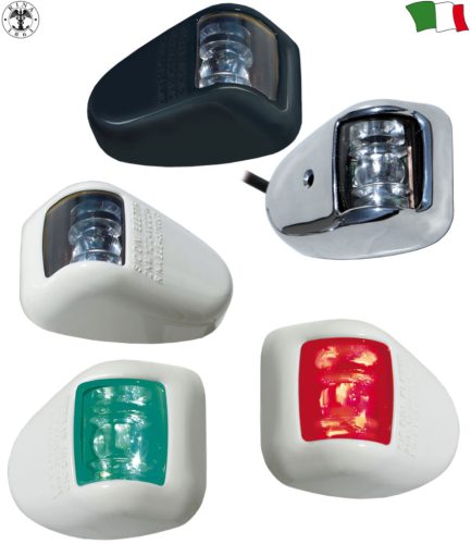 LED Navigációs lámpa GFN, polikarbonát lencse, COLREGS 1972