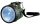 LED Vízálló Tölthető Zseblámpa, GFN, ABS, Ütésálló, Fekete, 800 Lumen, 10W, 4V-4,5mAh, 8 óra üzemidő, IP44