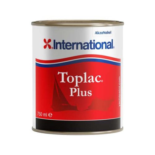Prémium fényes zománcfesték, Toplac PLUS, 750ml, UV álló, jetblack