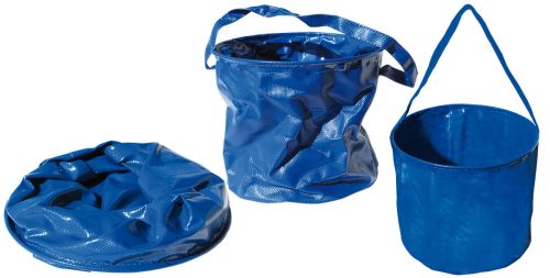 Vödör, GFN kihúzható vödör, műanyag, összecsukható, kék, 8,5 liter