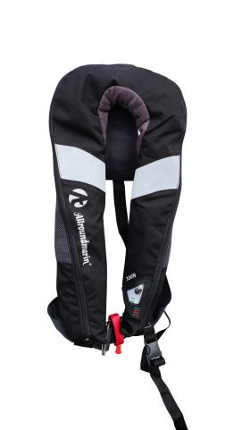 Automata mentőmellény AERO, 300N, Lifebelt, szürke/fekete