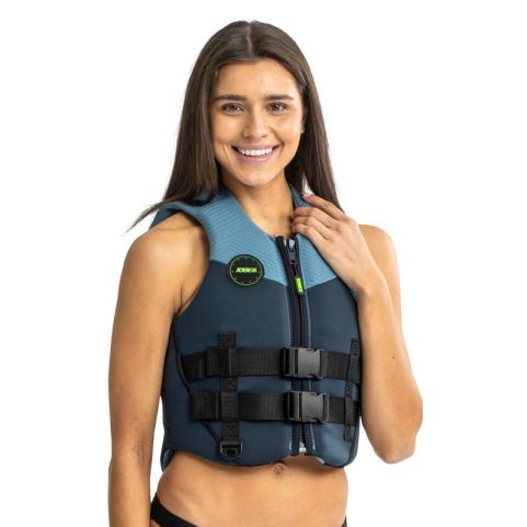 Vízisí mellény Neo Vest női, XS, neoprén, kék, 50N