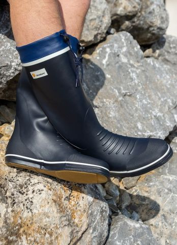 Csizma, Seestiefel lang, 37-es méret, természetes gumi, csúszásmentes talp