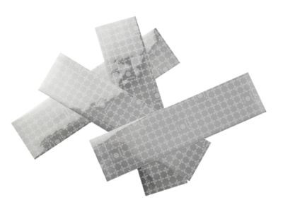 Fényvisszaverő csík, 20x5 cm, 4 db-os csomag