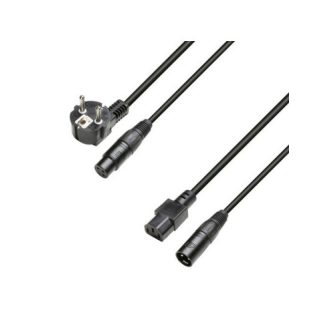 ADAM HALL 8101PSAX1000 Tápkábel