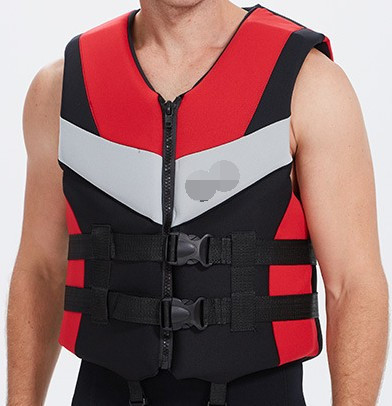 Sportmellény Farfalla Neoprene piros-fekete L