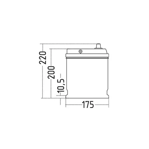 Akkumulátor ZAP Carbon 100 Ah