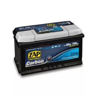 Akkumulátor ZAP Carbon 80 Ah