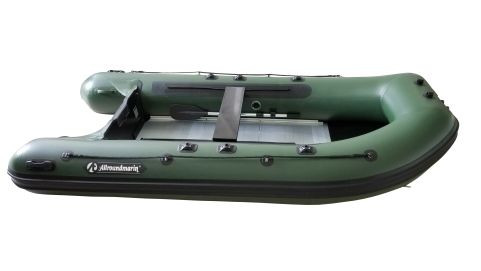 Gumicsónak Vario 360, 6 db Ribport, zöld