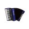 HOHNER HARMONIKÁK BRAVO III 72 ÚJ HARMONIKA Kék Zongora Harmonika táskával