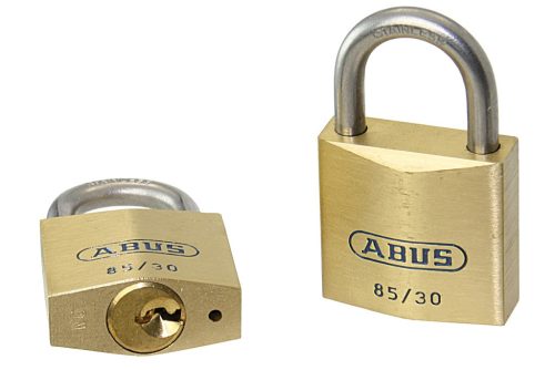Lakat, ABUS, Sárgaréz, Rozsdamentes acél belsővel, 40mm