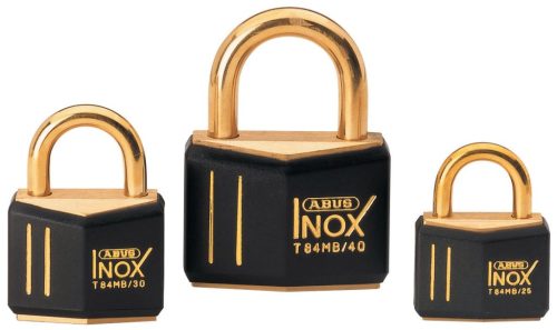 Lakat, ABUS, Sárgaréz, 20mm, KS-bevonat