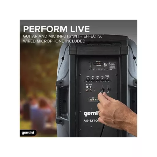 GEMINI AS-12 TO GO Aktív Hangszóró