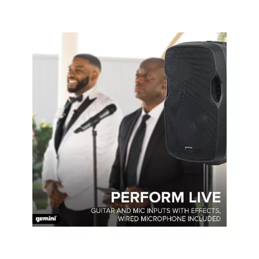 GEMINI AS-15 TO GO Aktív Hangszóró