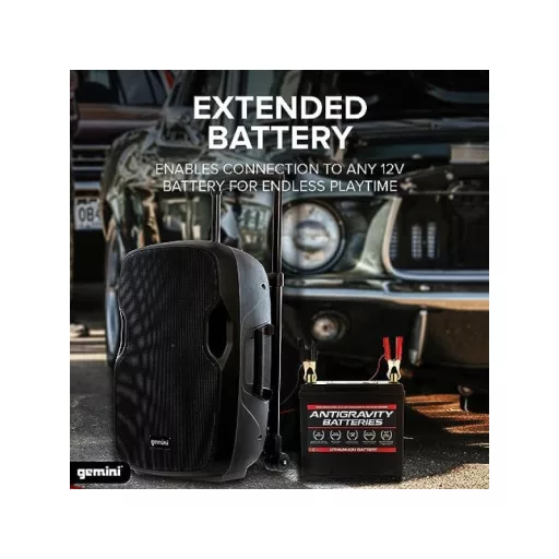 GEMINI AS-15 TO GO Aktív Hangszóró