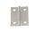 Zsanér, félig széles , Standard-Scharniere, rozsdamentes acél AISI304, szatén felület, 40 x 32 x 1.0mm