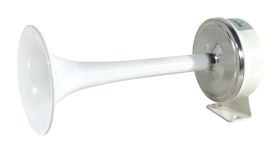 Tengeri kürt, MARCO, rozsdamentes acél/sárgaréz, 12V, 250mm, 114dB, fehér