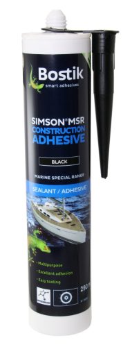 Építőipari ragasztó, BOSTIK – Szilán módosított polimer, SSKF, 290ml, szürke
