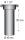 Lefolyócső, egyenes menettel 1-1/2", BARKA, 40mm-es tömlőhöz