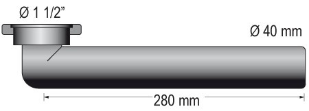 BARKA Rohrvinkel, BARKA, menetes, 1-1/2", 40mm-es tömlőhöz