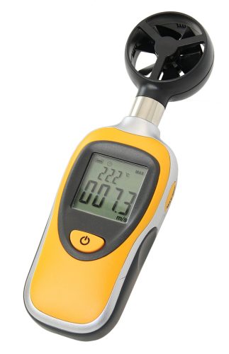 Szélmérő, Wind Bee – LCD kijelző, narancs