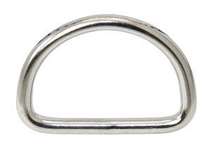 D-Gyűrű rozsdamentes acél, D-Ringe, A4, 6x50mm, polírozott, 10db