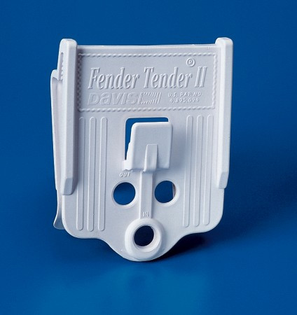 Kikötőfender rögzítő, Davis Fender TENDER II, műanyag, 6-9mm kötélhez, 22-25mm csőhöz