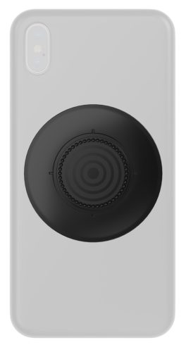 Telefon tartó patch, FIDLOCK – 3M ragasztó, univerzális, fekete