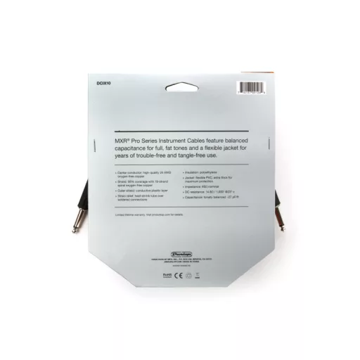 MXR PRO CABLE 3m hangszerkábel