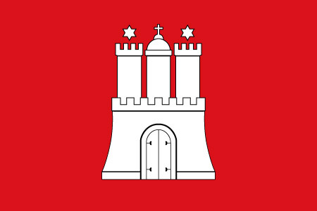 Zászló, Bréma, Flaggen|Länder-, Kreis- und Stadtflaggen, PES poliészter, 200x300mm