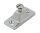 Kötélzet oldalsó rögzítő, Sprayhoodbeschläge, A4 rozsdamentes acél, 50x22mm, 6mm-es csavar