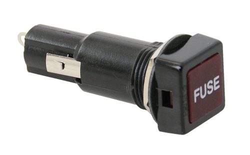 Biztosítéktartó, Finombiztosítékhoz 6x30mm és Kapcsoló panelekhez, Sicherheitselemente|Inline Sicherungshalter, 24V