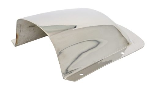 Szellőző burkolat, Lüfterhaube, rozsdamentes acél AISI304, 140x115x52mm