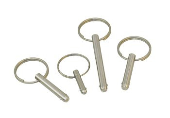 Golyós reteszelő csap, Splinte und Bolzen, AISI 316 rozsdamentes acél, 6.35x38mm, 10db