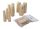 Dugókészlet, kúpos fa - Leckstopfen|Holzpfropfen, 5-38mm, 10db