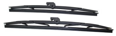 Ablaktörlő lapát, Lindemann, MRV típus, szilikon gumibetét, fekete, 457mm