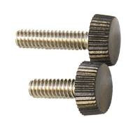 Kézi csavar, Sprayhoodbeschläge, A2/Nylon, 1/4"x17mm, fekete, 10db