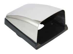 Huzatkürtő, Lüfterhaube, Rozsdamentes acél AISI304, 3" csatlakozással