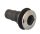 Hajótest átvezető, Lindemann – Acetal, Rozsdamentes acél sapkával, 3/4"