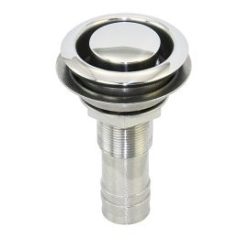   Tank szellőző, süllyesztett A4, Tankentlüftung, rozsdamentes acél, 19mm-es csőhöz, 0°